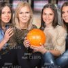 Female Colleagues Play Bowling Stock Photo