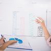 Two Ladies Lead Business Training Stock Photo