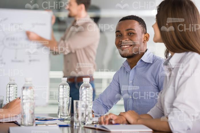 Stock Image Of Business People Working In The Office Stock Photo