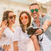 Funny Selfie Stock Photo