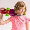 Confident Young Girl With Skateboard Stock Photo