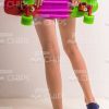 Skateboard In Girl's Hands Stock Photo