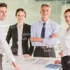 Happy Team Of Engineers Stock Photo