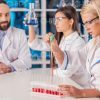 Chemists Conducting Researchs Stock Photo