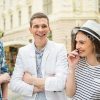 Group Of Young People Having Conversation Stock Photo