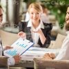 Business People On Meeting Stock Photo