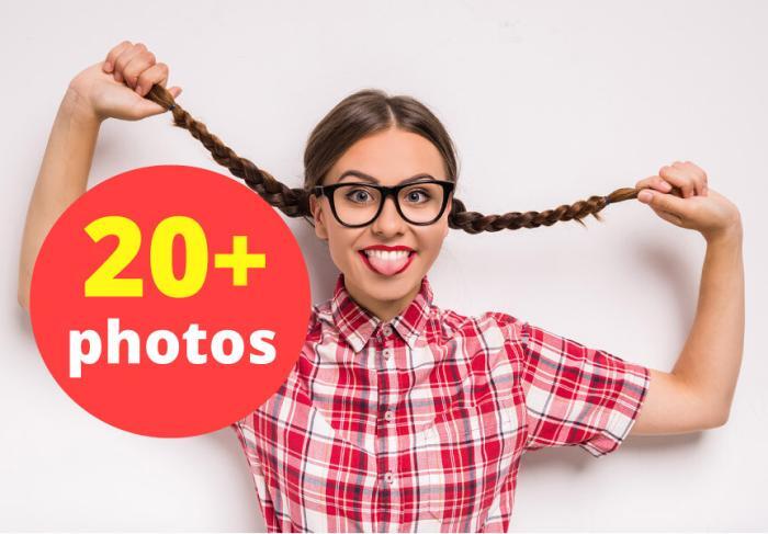 Attractive Young Woman Stock Photo Pack-0