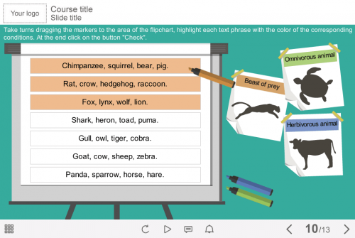 Draggable Markers — Storyline Templates for eLearning