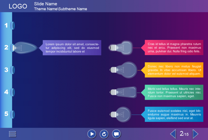 Gamified Quiz — eLearning Template