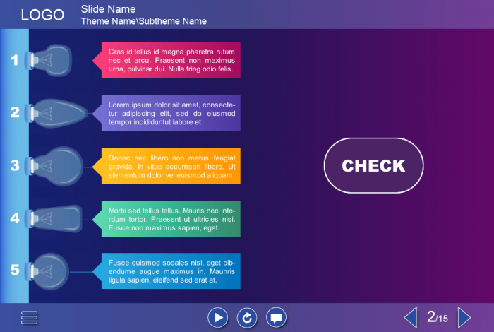 Check an Answer Button — Download Storyline Template