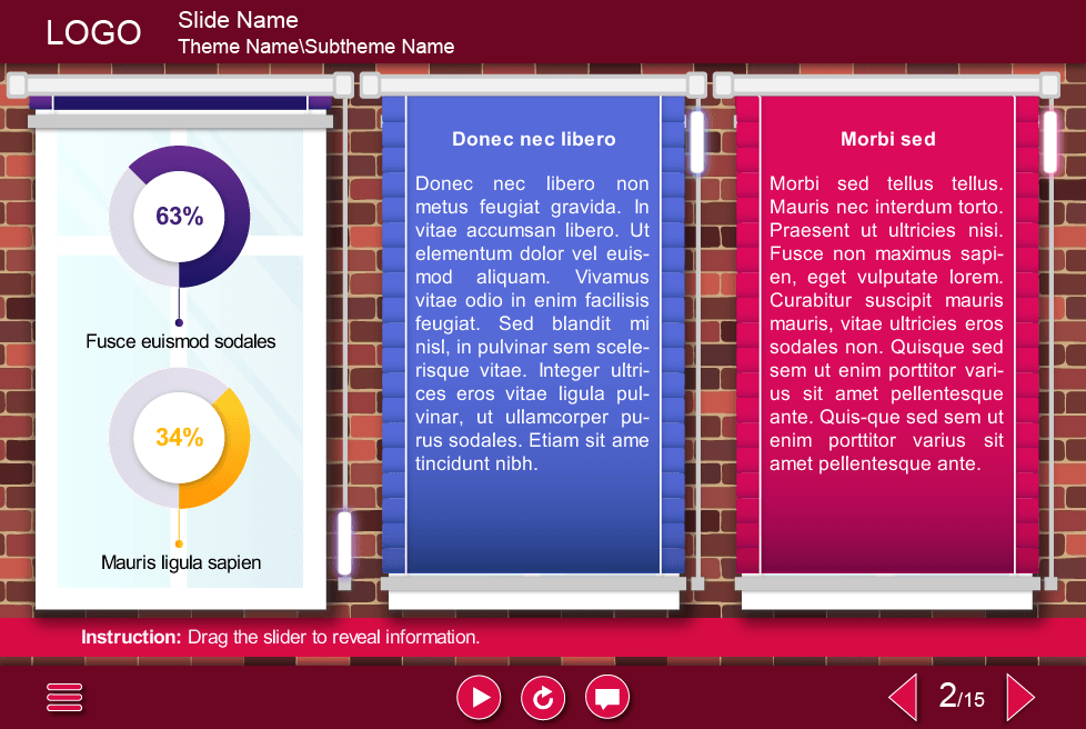 Interaction With Sliders — Download Storyline Template Interaction With Sliders — Download Storyline Template