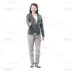 Asian Young Woman: The Complete Cutout Photo Pack-28253