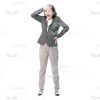 Asian Young Woman: The Complete Cutout Photo Pack-28317