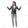 Asian Young Woman: The Complete Cutout Photo Pack-28824