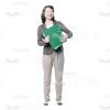 Asian Young Woman: The Complete Cutout Photo Pack-28829