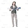 Asian Young Woman: The Complete Cutout Photo Pack-28835