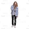 Long-Haired Young Man: The Complete Cutout Photo Pack-28893