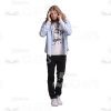 Long-Haired Young Man: The Complete Cutout Photo Pack-28941