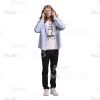 Long-Haired Young Man: The Complete Cutout Photo Pack-28942