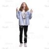 Long-Haired Young Man: The Complete Cutout Photo Pack-28948