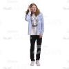 Long-Haired Young Man: The Complete Cutout Photo Pack-28952