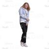 Long-Haired Young Man: The Complete Cutout Photo Pack-28958