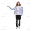 Long-Haired Young Man: The Complete Cutout Photo Pack-29001