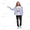 Long-Haired Young Man: The Complete Cutout Photo Pack-29003