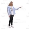 Long-Haired Young Man: The Complete Cutout Photo Pack-29008