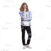 Long-Haired Young Man: The Complete Cutout Photo Pack-29027