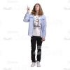Long-Haired Young Man: The Complete Cutout Photo Pack-29081