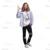 Long-Haired Young Man: The Complete Cutout Photo Pack-29119