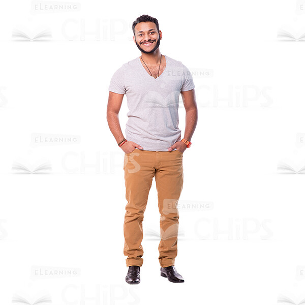 Handsome Latino Man: The Complete Cutout Photo Pack-27906
