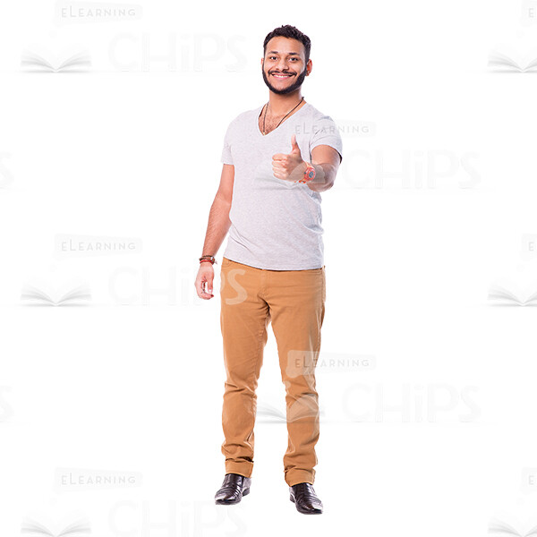 Handsome Latino Man: The Complete Cutout Photo Pack-27916