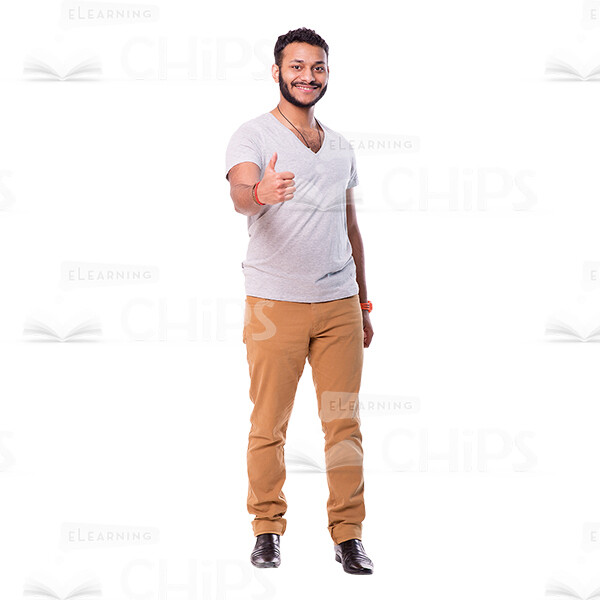 Handsome Latino Man: The Complete Cutout Photo Pack-27917
