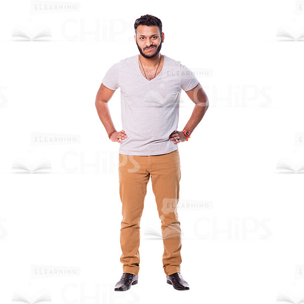 Handsome Latino Man: The Complete Cutout Photo Pack-27946