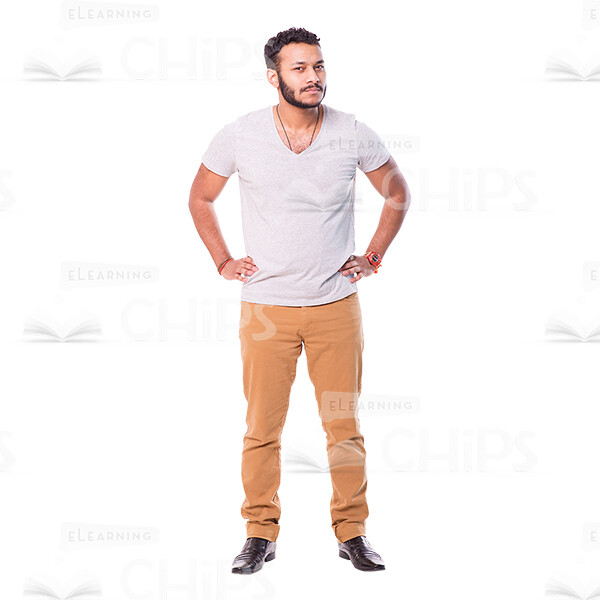 Handsome Latino Man: The Complete Cutout Photo Pack-27950