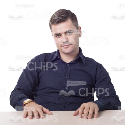 Relaxed Young Man Cutout Picture-0
