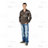 Handsome Young Man In Full Length Stock Photo