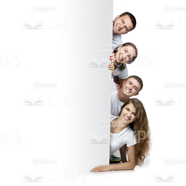Happy People Stock Photo White Background