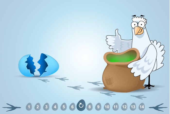 Cartoon Character — eLearning Storyline Course Player
