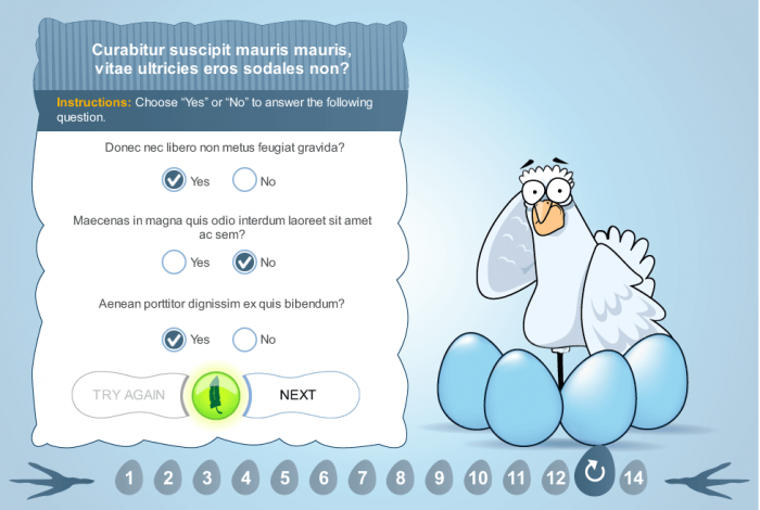 Yes No Right Answer — Storyline Course Player