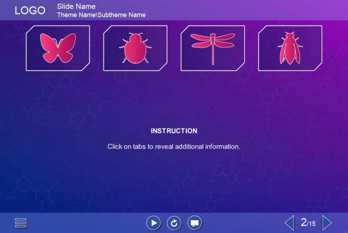 Tabs With Insects — Storyline Template-0