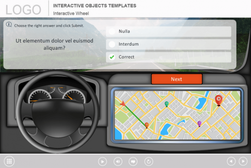 Car Driving Quiz — Storyline Template-0