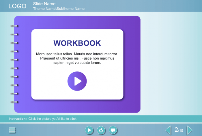 Title Slide — Storyline Templates for eLearning
