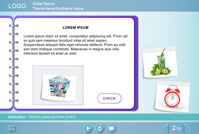 Quiz Inetraction — eLearning Templates for Articulate Storyline
