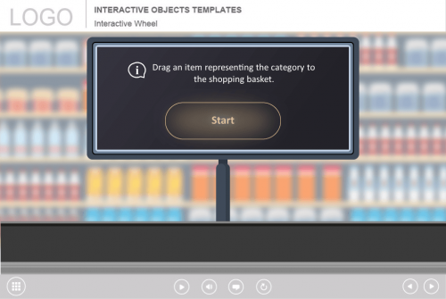 Quiz Start Button — Storyline Templates for eLearning