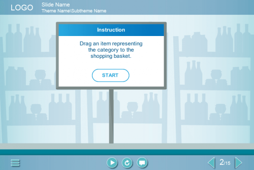Dragging Goods To Cart Quiz — Storyline Template-0