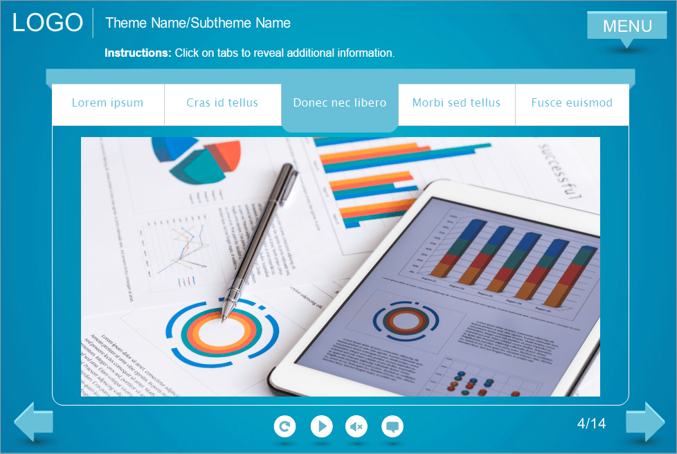 Slide with Image — Download Lectora Template Slide with Image — Download Lectora Template
