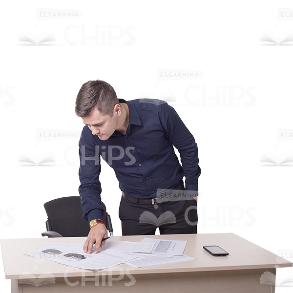 Thoughtful Young Man Character Cutout Image-0 Thoughtful Young Man Character Cutout Image-0